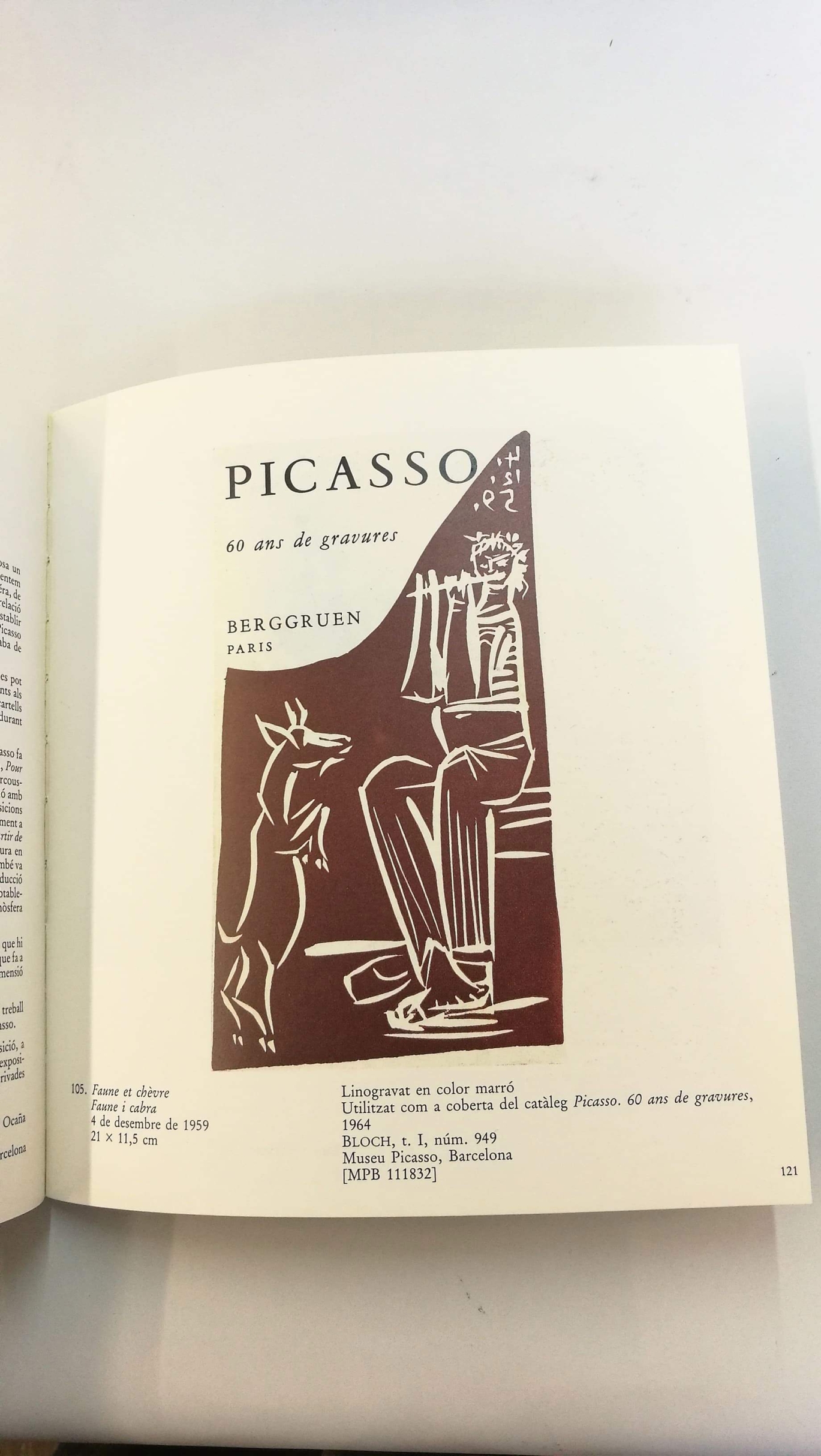 Musee Picasso: Picasso linogravador Museo Picasso Barcelona 1989