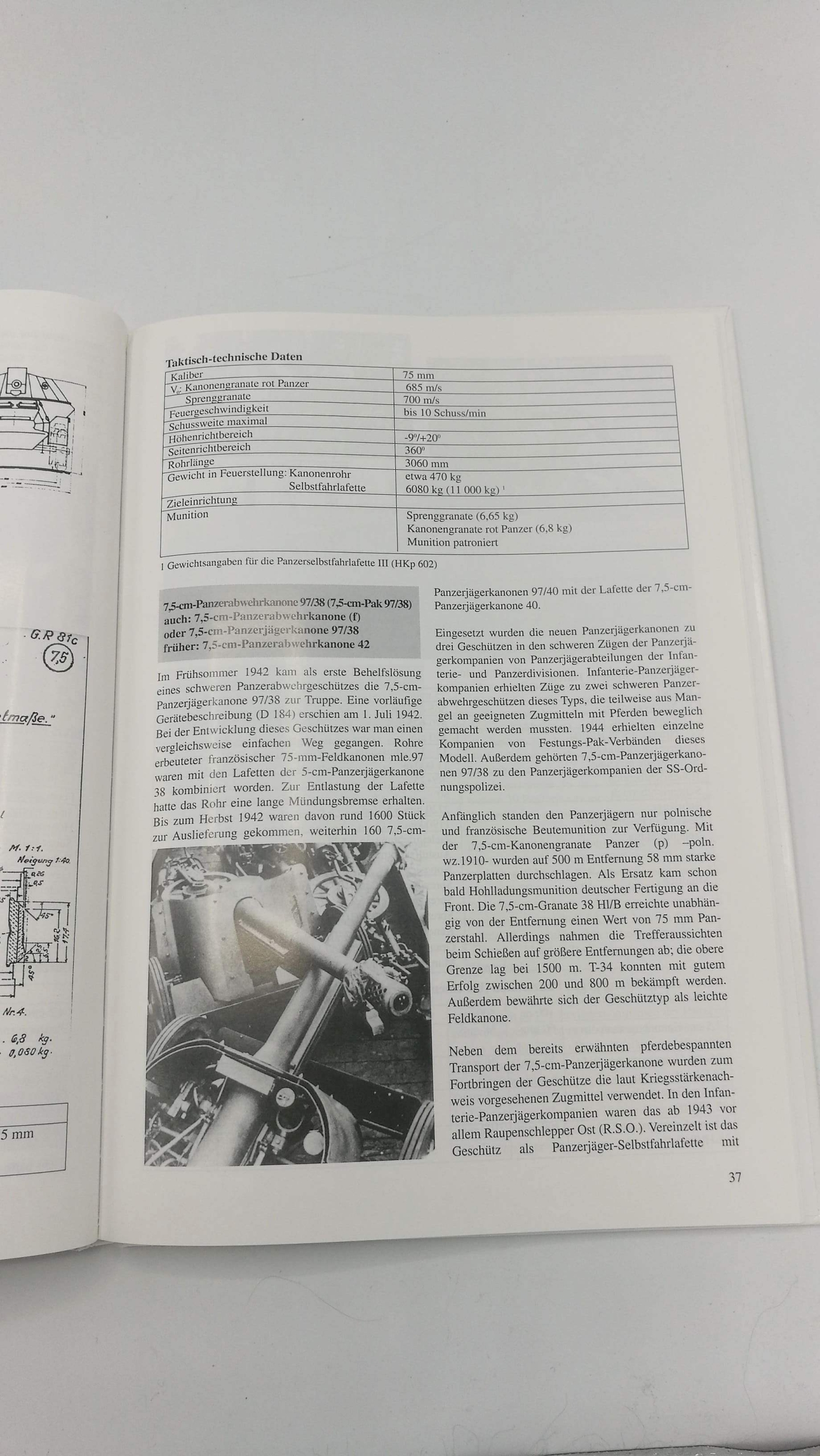 Fleischer, Wolfgang: Die deutsche Panzerjägertruppe 1935 - 1945 Katalog der Waffen, Munition und Fahrzeuge