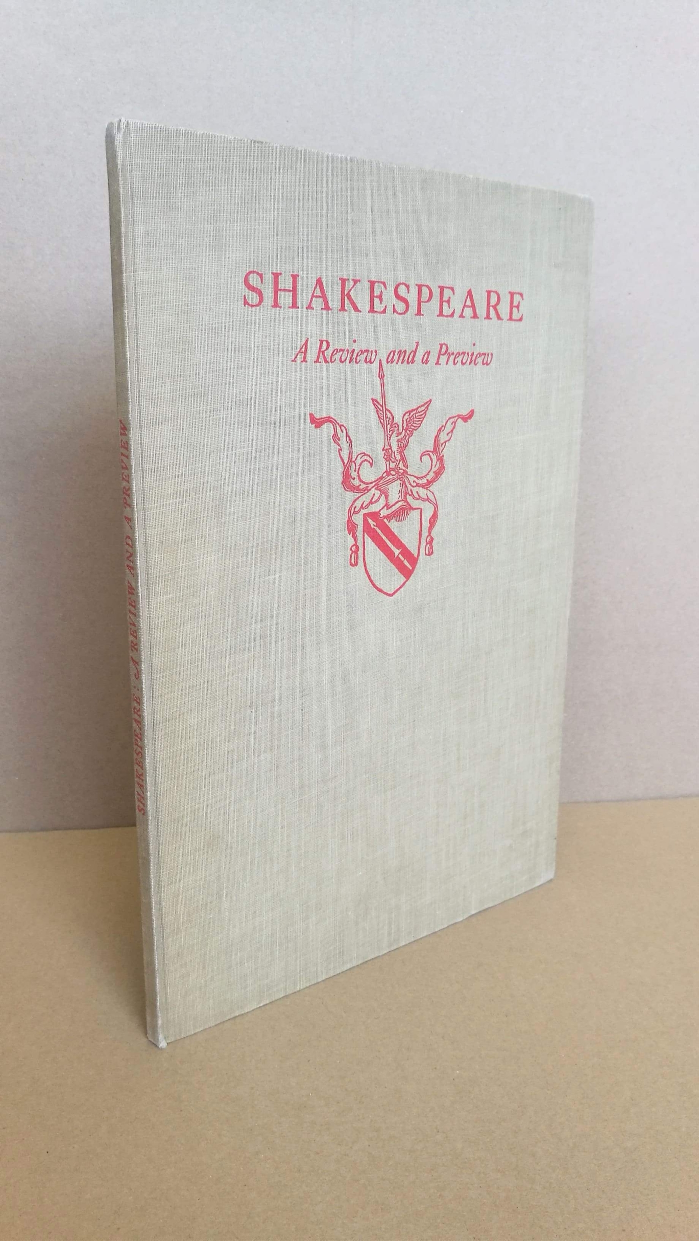 Shakespear, William: A Review and a Preview.
