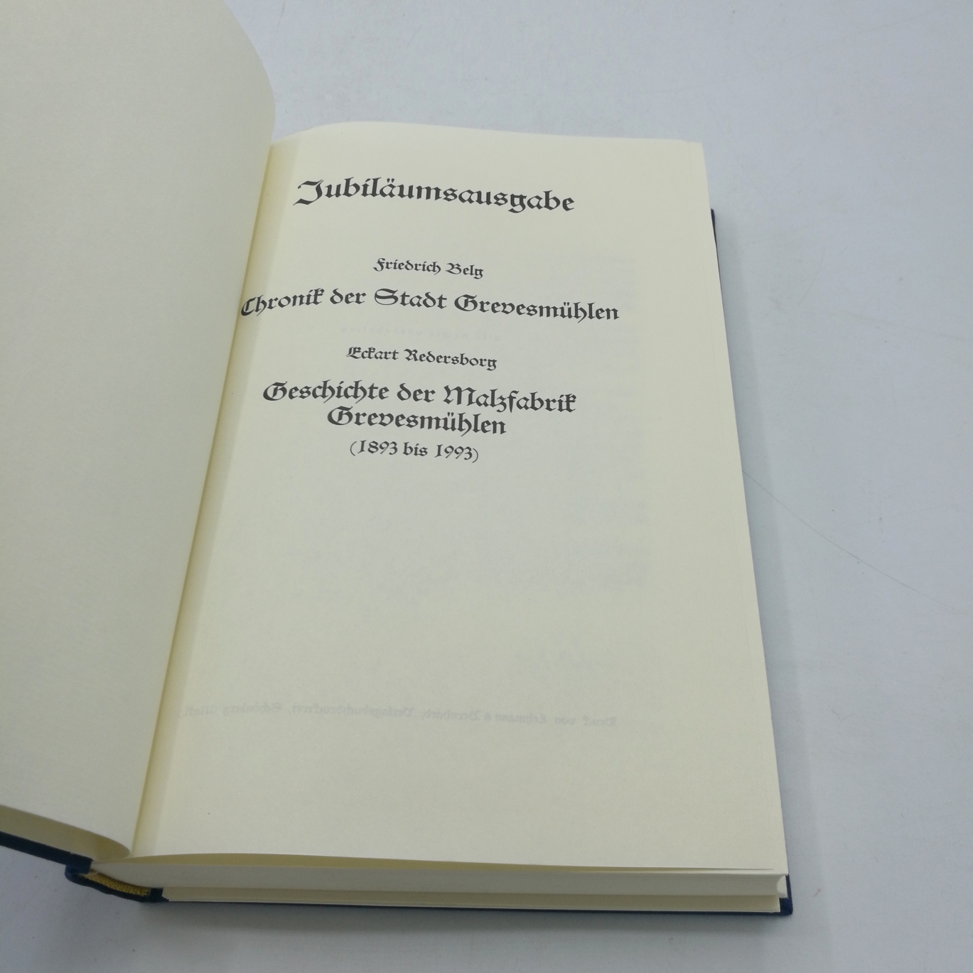 Friedrich Belg: Chronik der Stadt Grevensmühlen. Jubiläumsausgabe. Eckart RedersborgGeschichte der Malfabrik Grevesmühlen (1893 bis 1993).