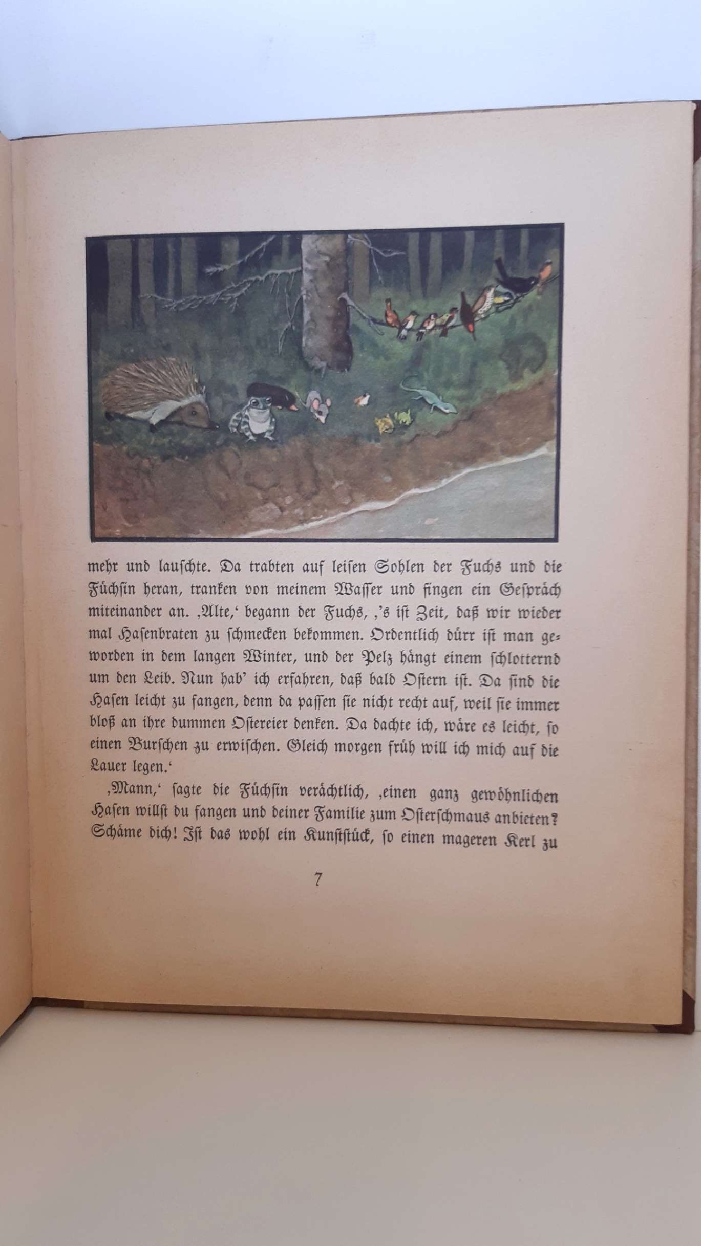 Thiele, Margarete: Das goldene Osterei. Ein Märchen-Bilderbuch von Margarete Thiele. Mit Bildern von Art. Scheiner.