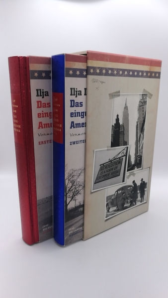 Ilf, Ilja: Das eingeschossige Amerika. 2 Bände (=vollst.) Eine Reise mit Fotos von Ilja Ilf in Schwarz-Weiß und Briefen aus Amerika