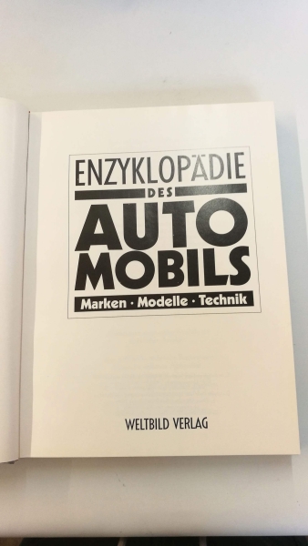 Leer: Enzyklopädie des Automobils. Marken. Modelle. Technik