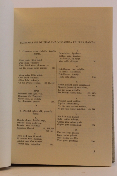 Svabe, A., K. Straubergs, E. Hauzenberga-Sturma: Chansons Populaires Lettones / Latviesu Tautas Dziesmas