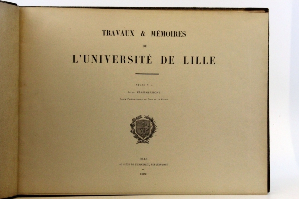 Flammermont, J.: Album Paléographique du Nord de la France Chartes et Doduments Historiques