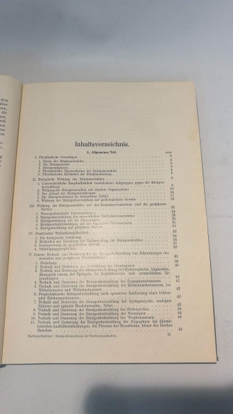 Marburg, Otto und Max Sgalitzer:, : Die Röntgenbehandlung der Nervenkrankheiten. (=Strahlentherapie / Sonderbd. ; Bd. 15). 