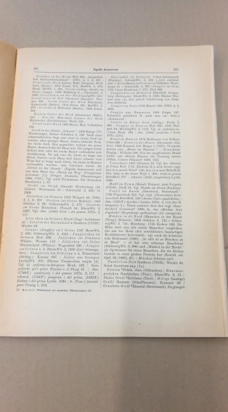 Marzell, Heinrich: Wörterbuch der Deutschen Pflanzennamen. Lieferung 22 (Band 3. Lieferung 3) Nigella-Oxalis
