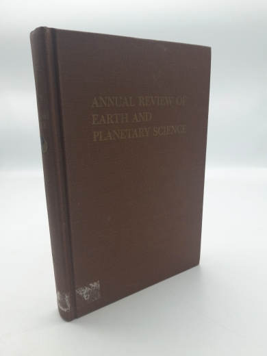 Donath, Fred A. (Editor): Annual Review of Earth and Planetary Sciences. Vol 1