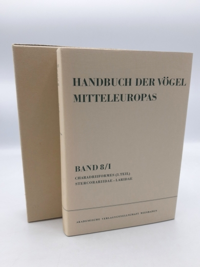 Engländer, Hans (Verfasser): Handbuch der Vögel MitteleuropasTeil Bd. 8., Charadriiformes : (3. Teil) / unter Mitw. von Hans Engländer ... / 1