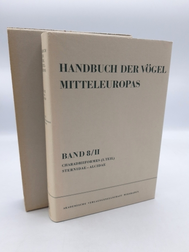 Engländer, Hans (Verfasser): Handbuch der Vögel Mitteleuropas. Bd. 8/II., Charadriiformes : (3. Teil)
