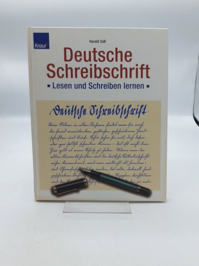 Süß, Harald: Deutsche Schreibschrift. Lesen und Schreiben lernen. Lehrbuch.