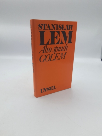 Lem, Stanislaw: Also sprach GOLEM Werke in Einzelausgaben