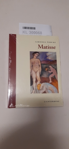 Gowing, Lawrence (Verfasser)Matisse, Henri (Illustrator): Matisse 
