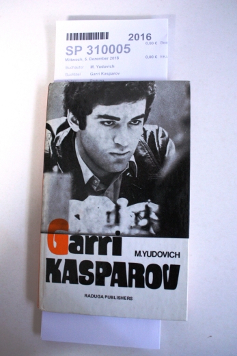 M. Yudovich: Garri Kasparov