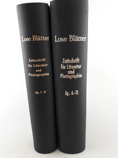 Renatus Deckert / Birger Dölling (Hrsg.): Lose Blätter. 2002 - 2007 Zeitschrift für Literatur und Photographie