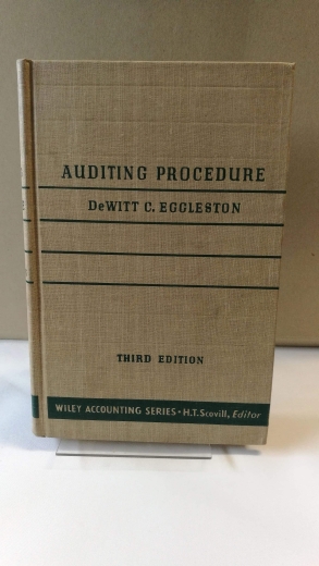 Eggleston, De Witt Carl: Auditing Procedure
