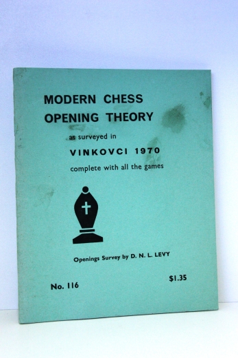 The Chess Player: Modern Chess Opening Theory as surveyed in Vinkovci 1970 complete with all the games