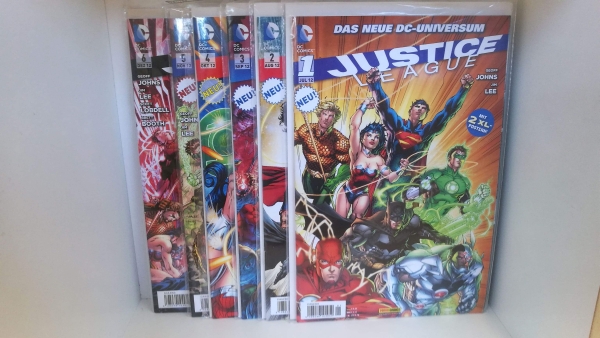 DC Comics (Hrsg.): Justice League. Heft 1-21. Das neue DC-Universum!