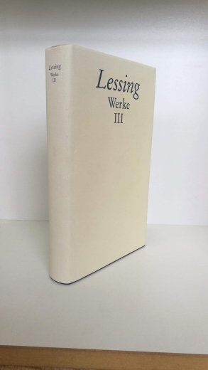 Gotthold Ephraum Lessing, Herbert G. Göpfert (Hrsg.): Lessing Werke. Band III. Theologiekritische Schriften I und II