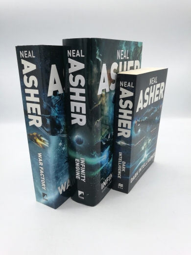 Asher, Neal: Transformations. 3 Bände (vollständig)
