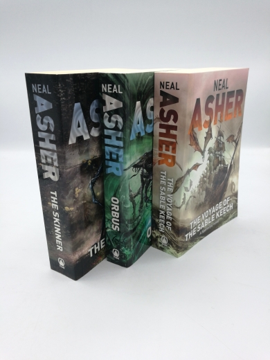 Asher, Neal: A Spatterjay Novel. 3 Bände (vollständig)