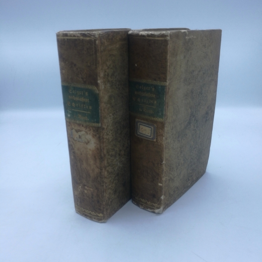 Tieck, Ludwig (Hrsg.): Solger's nachgelassene Schriften und Briefwechsel. Erster und zweiter Band (= 2 Bände) 