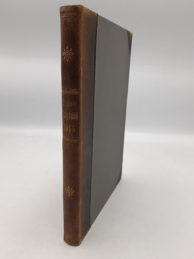 Ficker, Ludwig (Hrsg.): Brenner Jahrbuch 1915