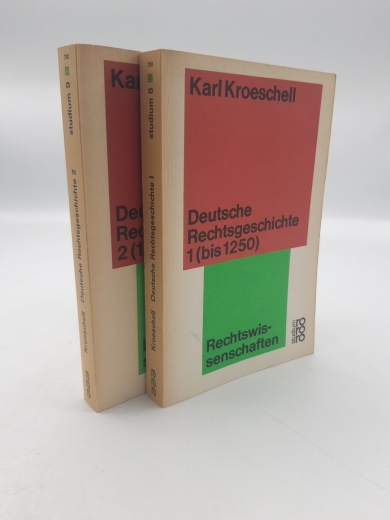 Kroeschell, Karl: Deutsche Rechtsgeschichte. 2. Bände