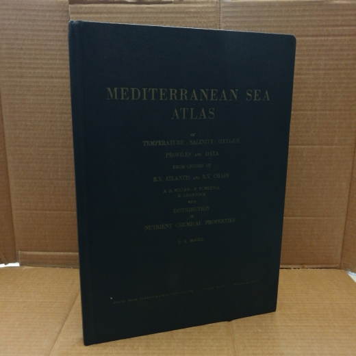 McGill, Arthur R.: Mediterranean Sea atlas: Of temperature, salinity, oxygen profiles and data