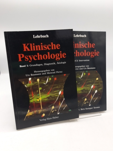 Baumann, Urs (Hrgs.): Lehrbuch Klinische Psychologie (2 Bände vollst.)