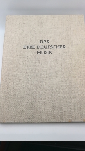 Moser, Hans Joachim (Hrgs.): Ohrenvergnügendes und Gemüthergötzendes Tafelconfect (Augsburg 1733/37/46). Das Erbe deutscher Musik. Zwieter [2.] Band der Abteilung Oper und Sologesang.